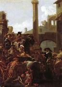 Jan miel Roman Carnival oil painting